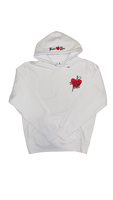 I Love New York White Pullover Hoodie